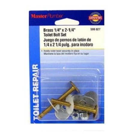 PLUMB SHOP BRASSCRAFT MP2PK14x214Toil Bolt 599027